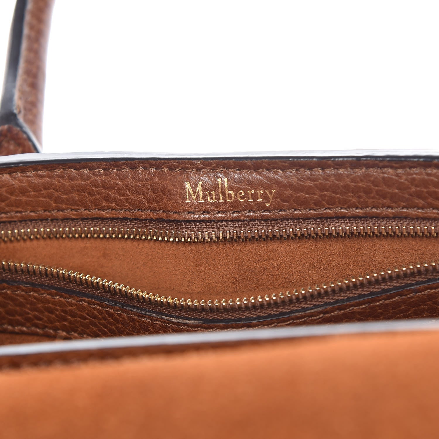 Mulberry Natural Grain Leather Small New Bayswater Oak 6 of 6