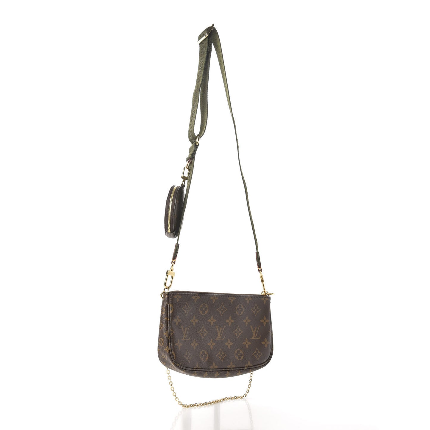 Monogram Multi Pochette Accessories Kaki