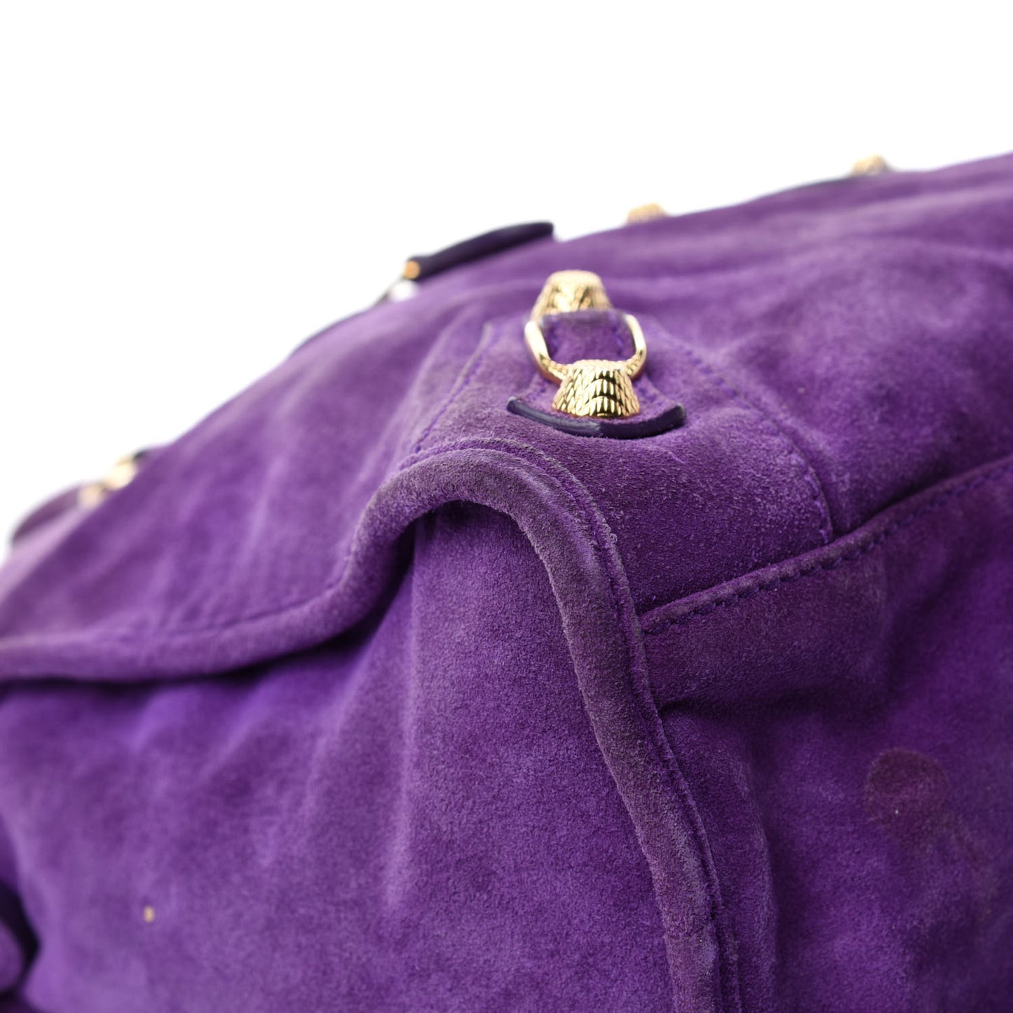 Baby Daim Suede Giant 12 Gold Hardware City Ultraviolet