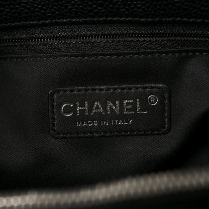 Chanel Caviar Quilted Grand Shopping Tote GST Black 5 of 9