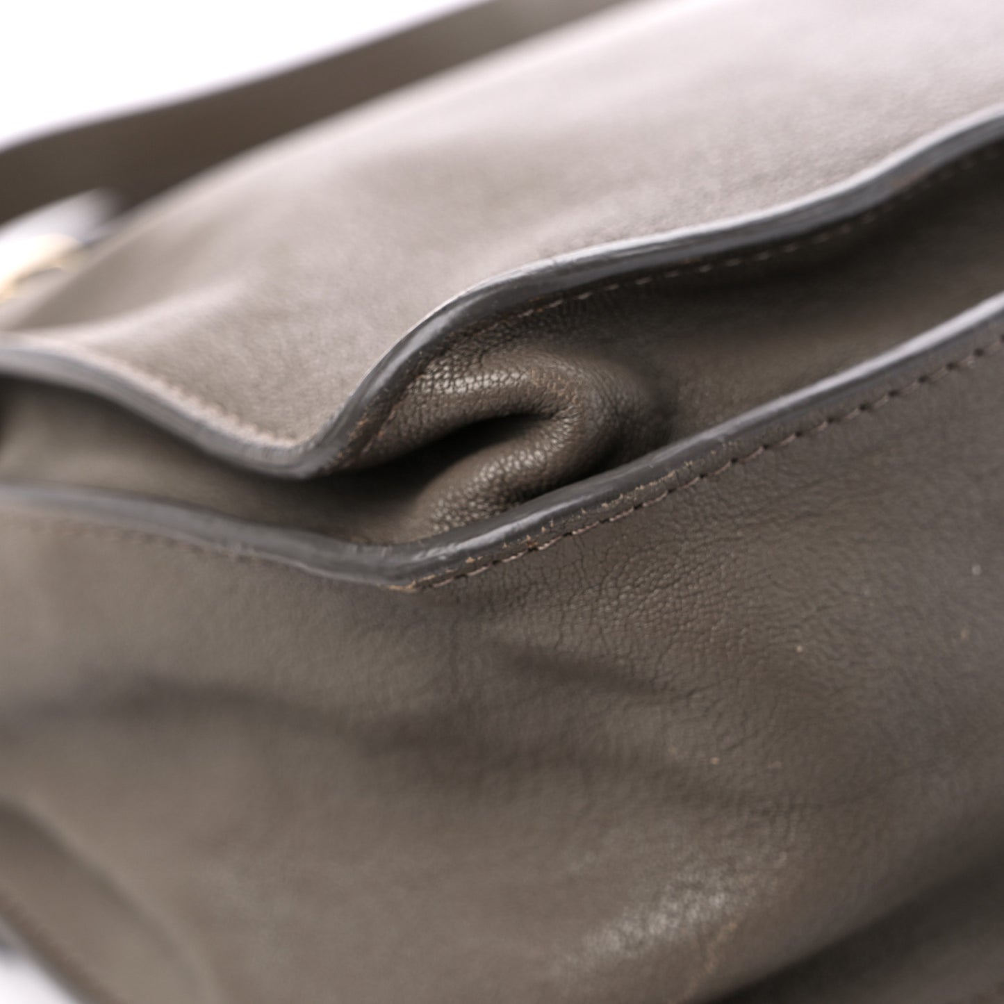 Lambskin Medium PS1 Satchel Smoke