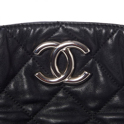 Chanel Washed Lambskin Chain Around Hobo Black 7 of 9