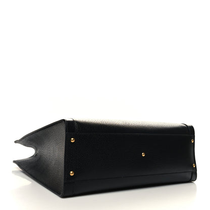 Gucci Wonka Grain Calfskin Large Diana Tote Bag Black 4 of 11