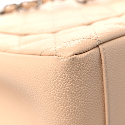 Chanel Caviar Quilted Grand Shopping Tote GST Beige 10 of 13