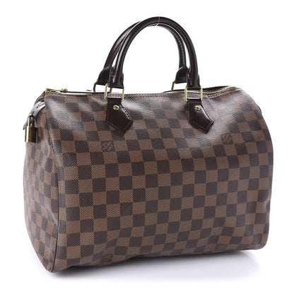 Louis Vuitton Damier Ebene Speedy 30 3 of 10