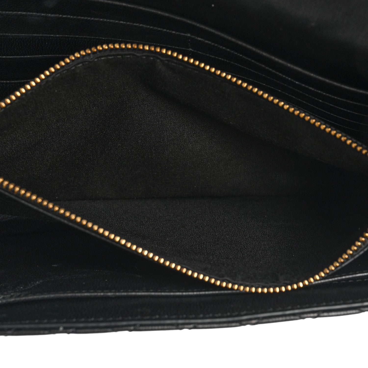 Versace Lambskin Quilted Medusa Wallet on Chain Crossbody Black Gold 7 of 15