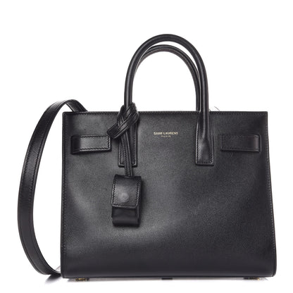 Saint Laurent Calfskin Nano Sac de Jour Black 1 of 8