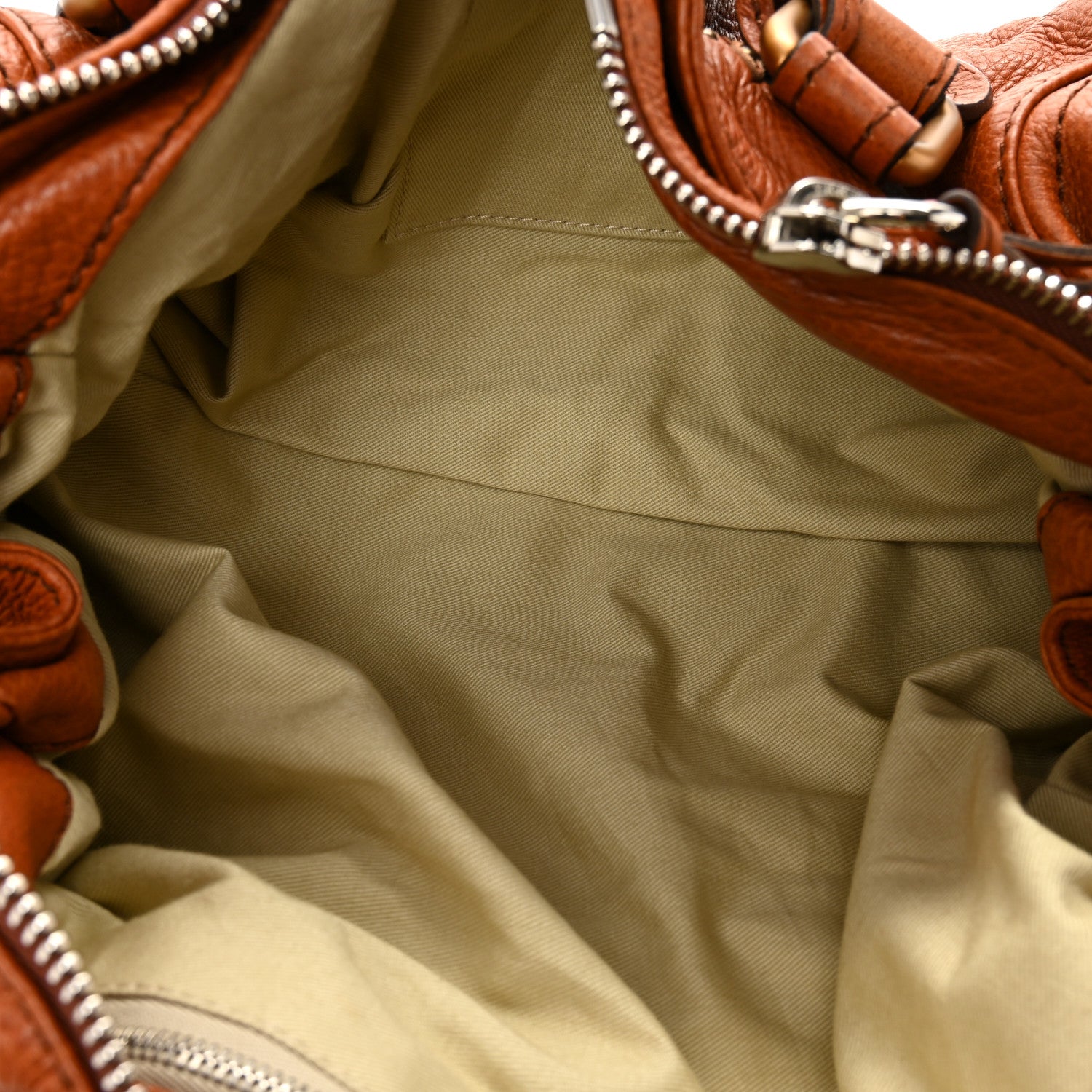 Chloe Calfskin Medium Paddington Satchel Tan 5 of 11