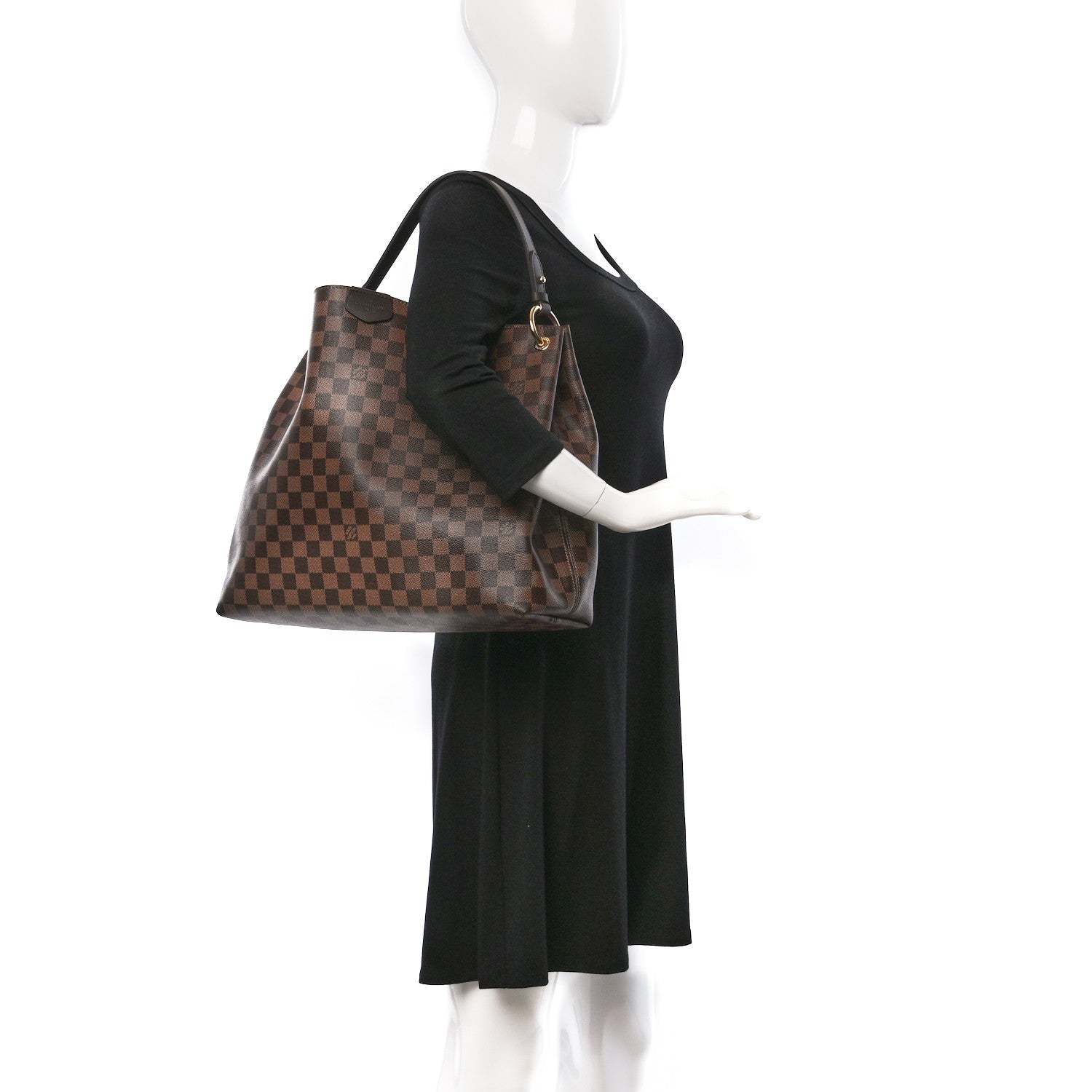 Louis Vuitton Damier Ebene Graceful MM 2 of 8