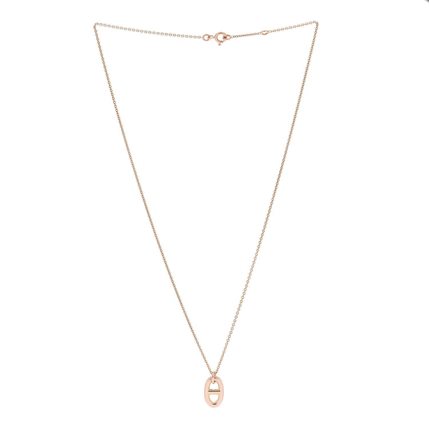 Hermes 18K Rose Gold PM Farandole Pendant Necklace 3 of 5