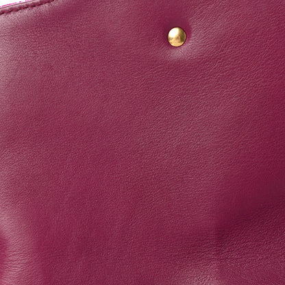Gucci Velvet Matelasse Medium GG Marmont Shoulder Bag Fuchsia Violet Cyclamen 11 of 11