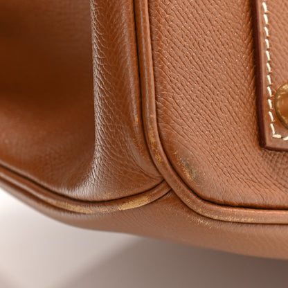 Hermes Courchevel Birkin 35 Gold 13 of 16