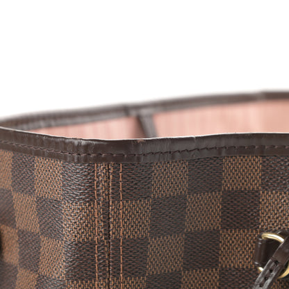Louis Vuitton Damier Ebene Neo Neverfull MM Rose Ballerine 19 of 20