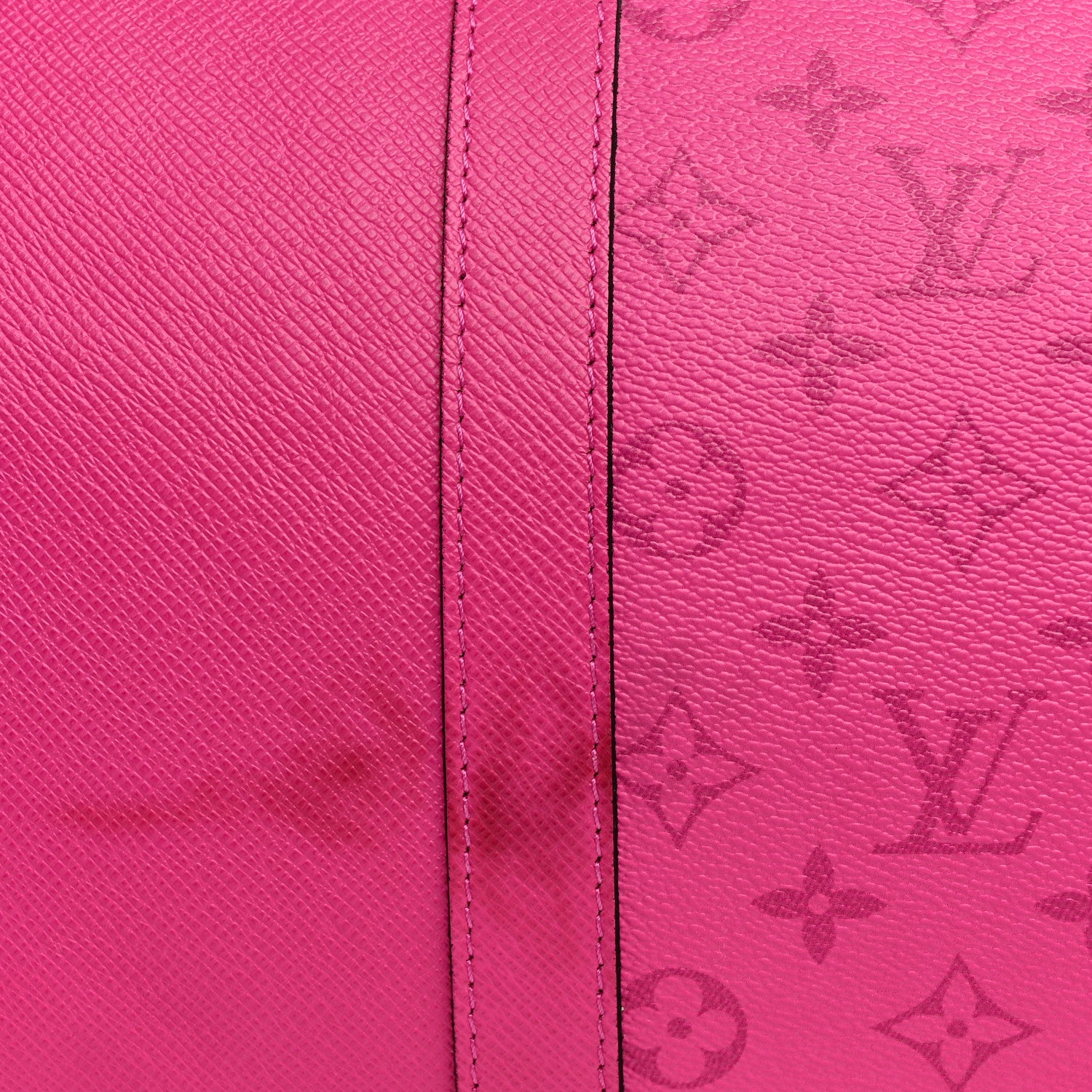 Louis Vuitton Taigarama Keepall Bandouliere 50 Fuchsia 9 of 11