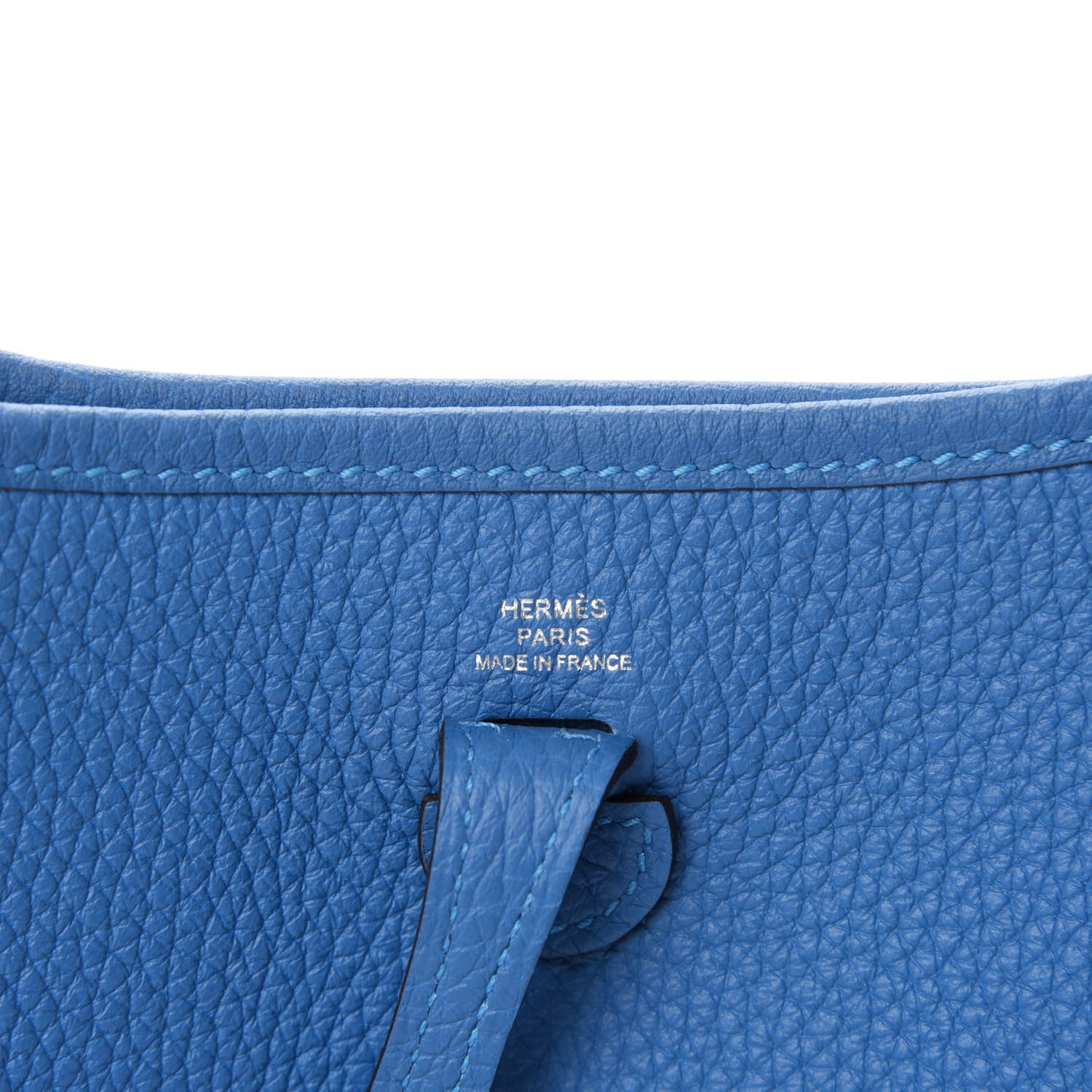 Hermes Taurillon Clemence Amazone Evelyne TPM Mykonos Blanc 8 of 11