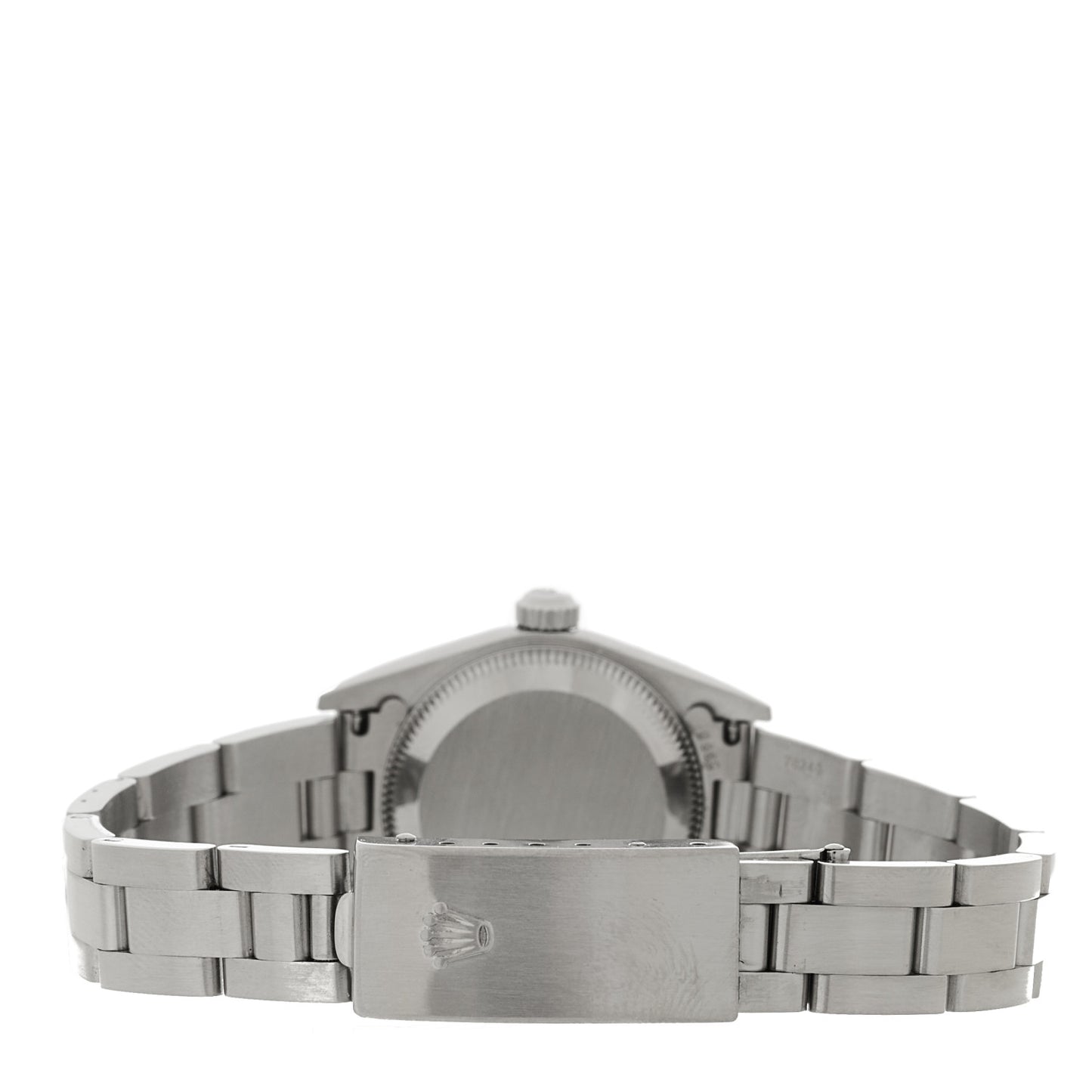 Stainless Steel 24mm Oyster Perpetual Watch Blue 76080