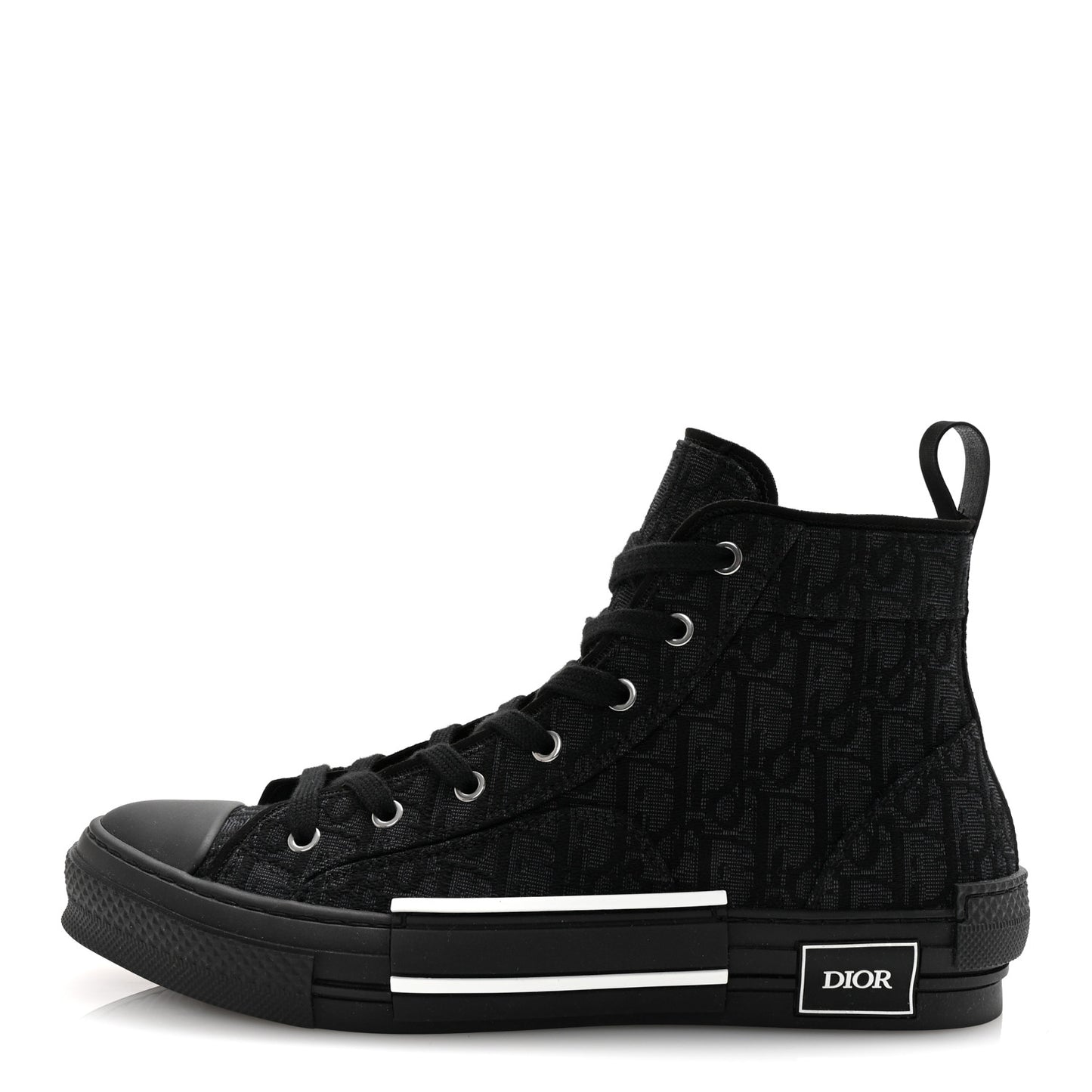 Maxi Oblique Mens B23 High Top Sneakers 43 Black