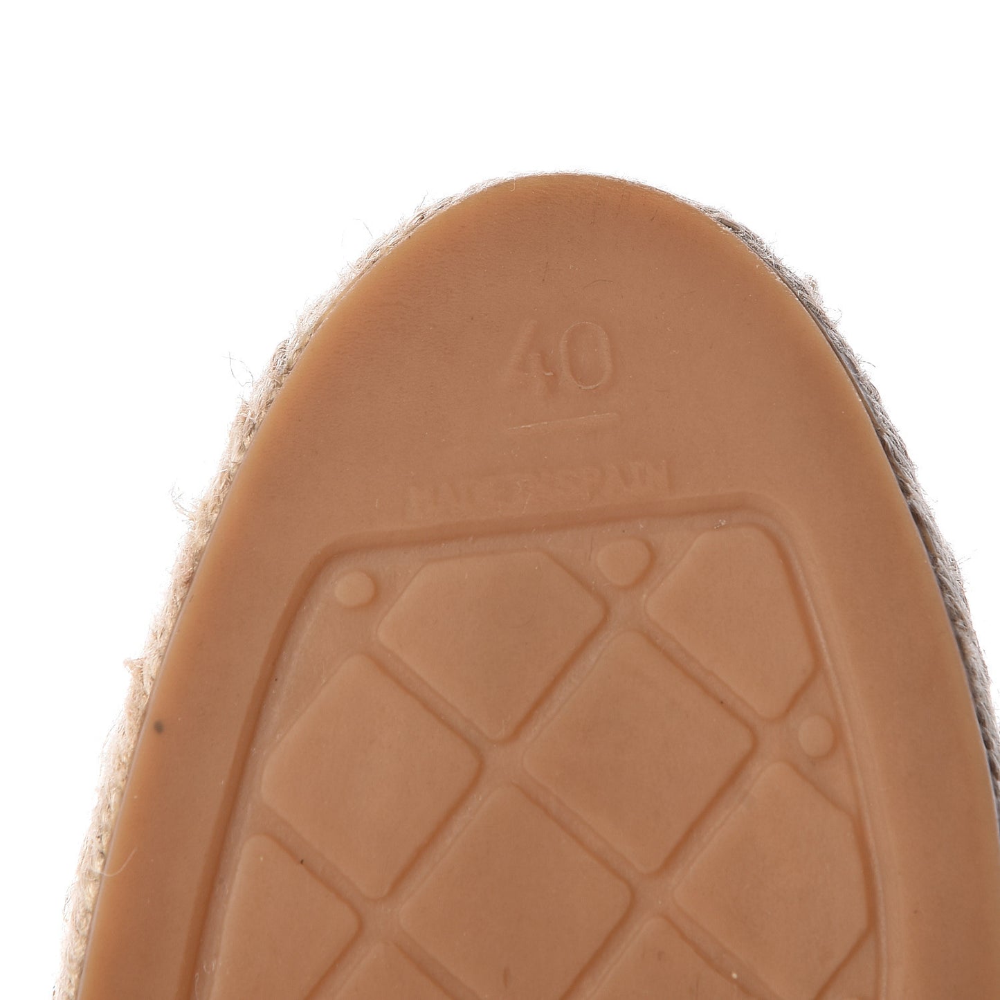 Fabric Biarritz CC Espadrilles 40 Black