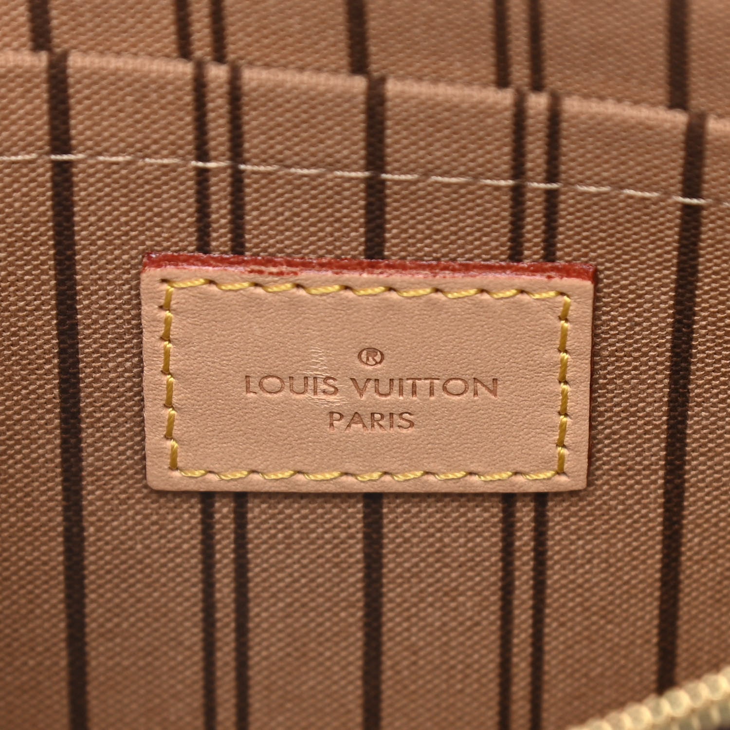 Louis Vuitton Monogram Neverfull MM GM Pochette 6 of 9