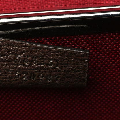 Gucci GG Supreme Monogram Globe-Trotter Beauty Case Brown 7 of 9