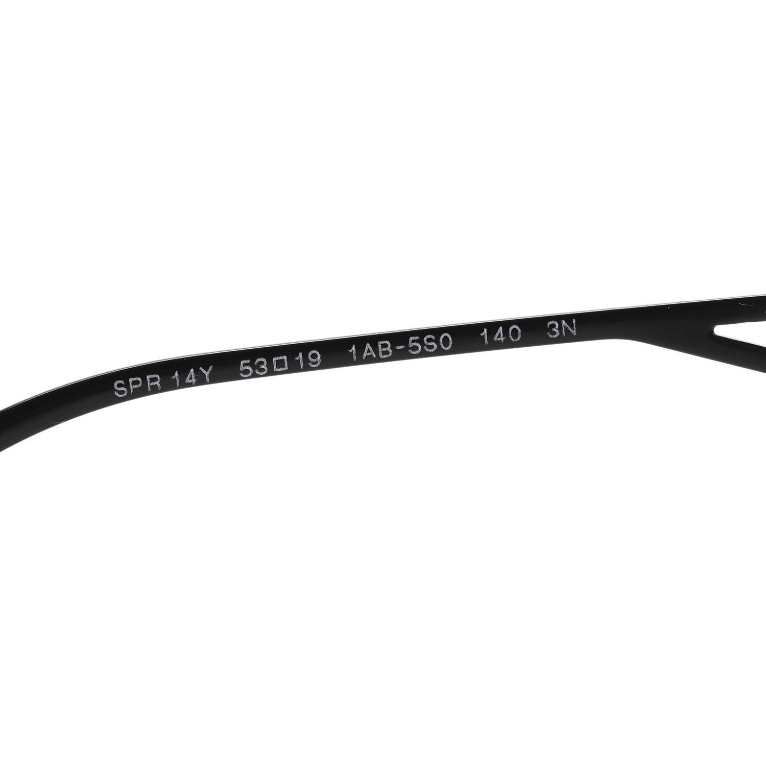 Prada Acetate Sunglasses SPR 14Y Black Slate Gray 6 of 7