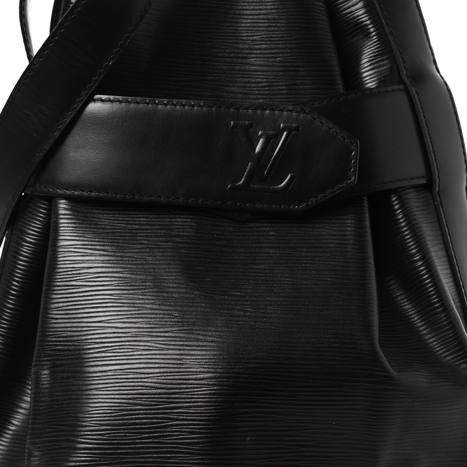 Louis Vuitton Epi Sac D'epaule Black 7 of 12