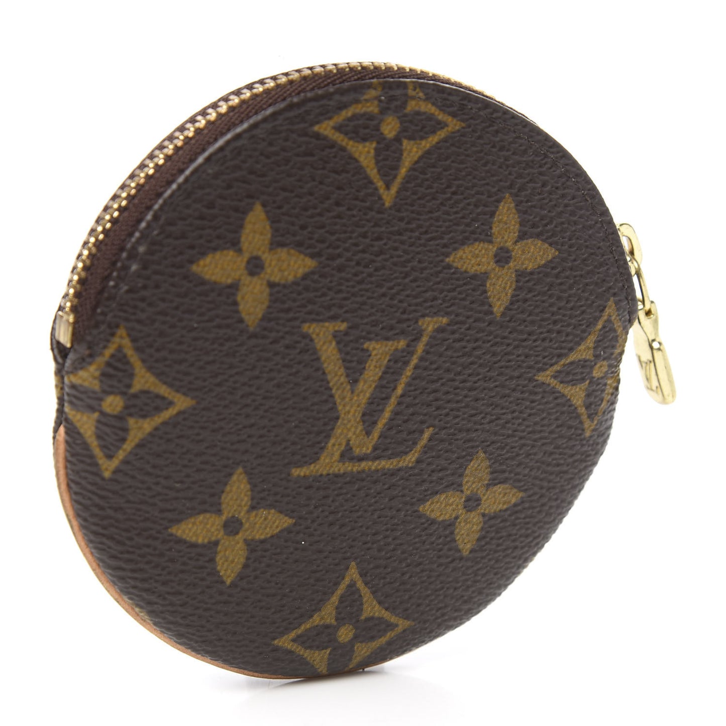 Monogram Round Coin Purse