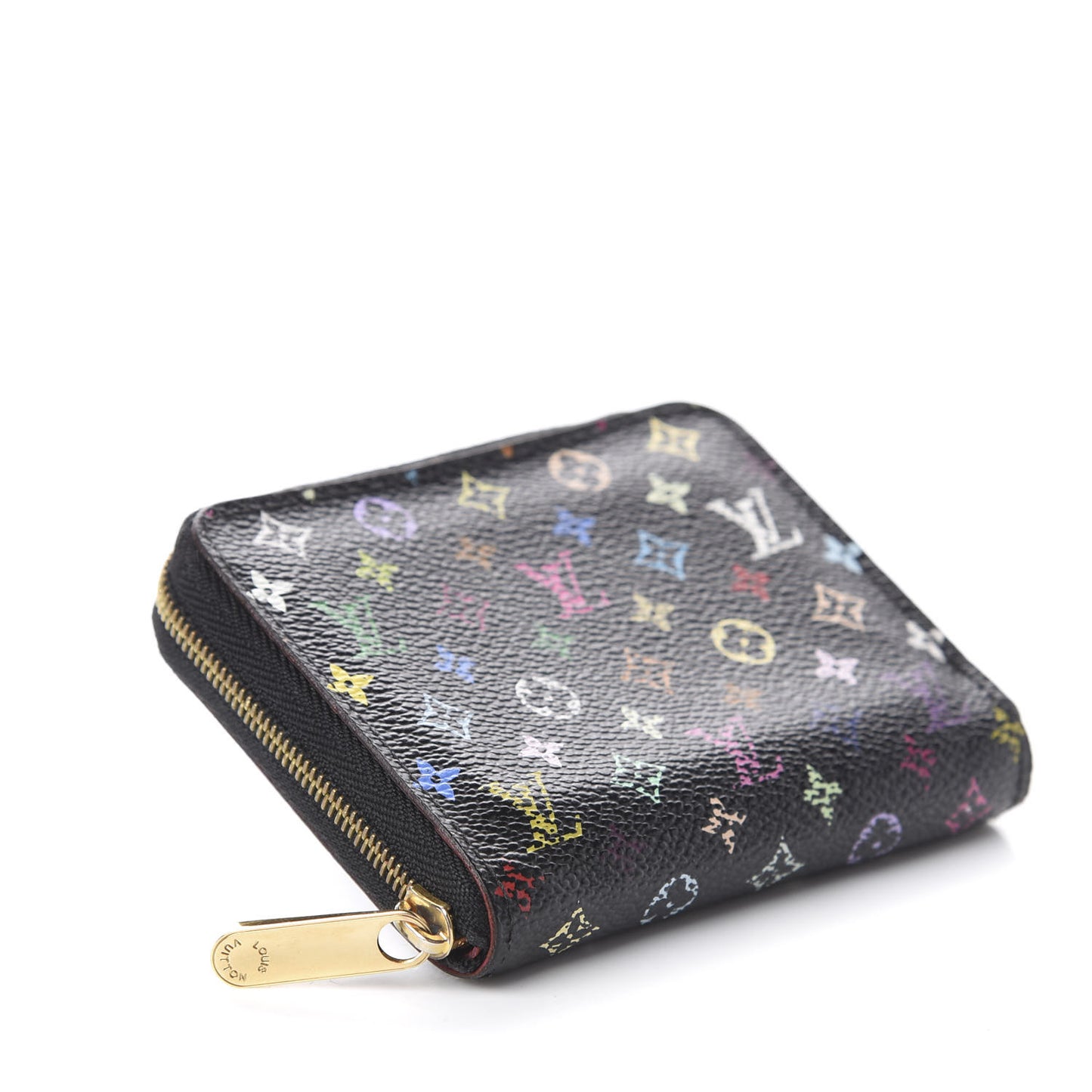 Monogram Multicolor Zippy Coin Purse Black Grenade