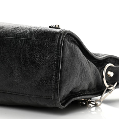 Balenciaga Agneau Classic Silver Hardware S City Black 10 of 10