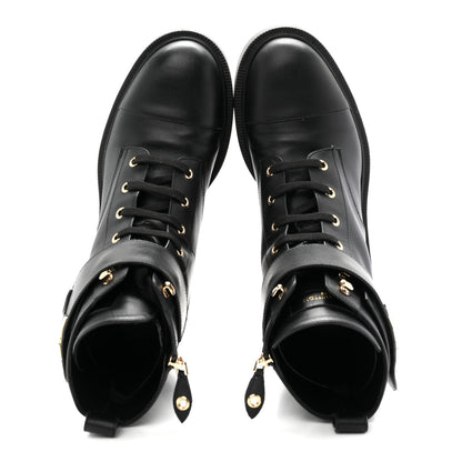 Louis Vuitton Calfskin Ranger Boots 40 Black 2 of 9