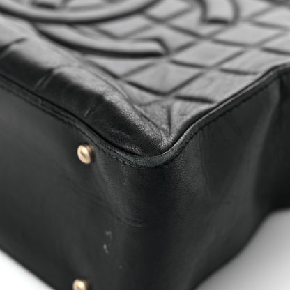 Chanel Lambskin Quilted Chocolate Bar Tote Black 8 of 17