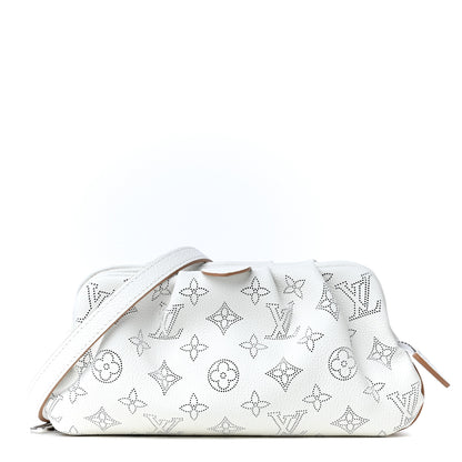 Louis Vuitton Mahina Scala Mini Pouch Snow White Arizona Beige 2 of 8