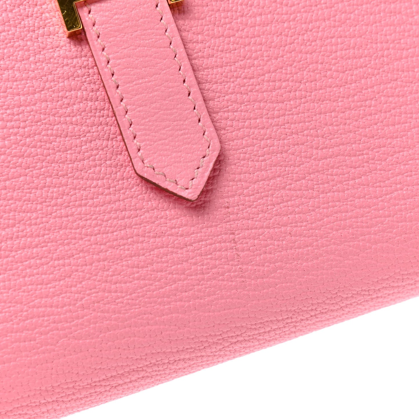Chevre Mysore Bearn Gusset Wallet Rose Confetti