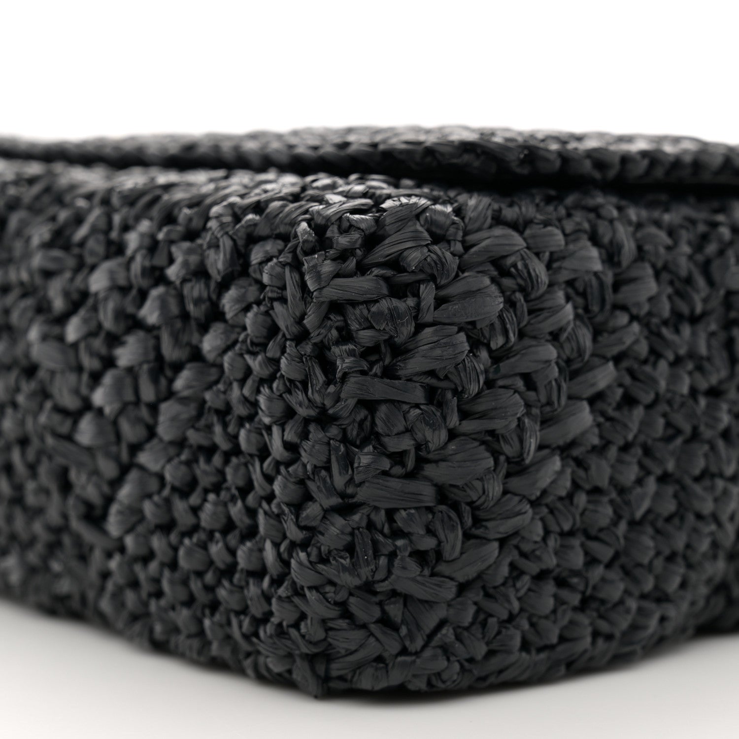 Saint Laurent Raffia Monogram Medium Jamie Black 10 of 10