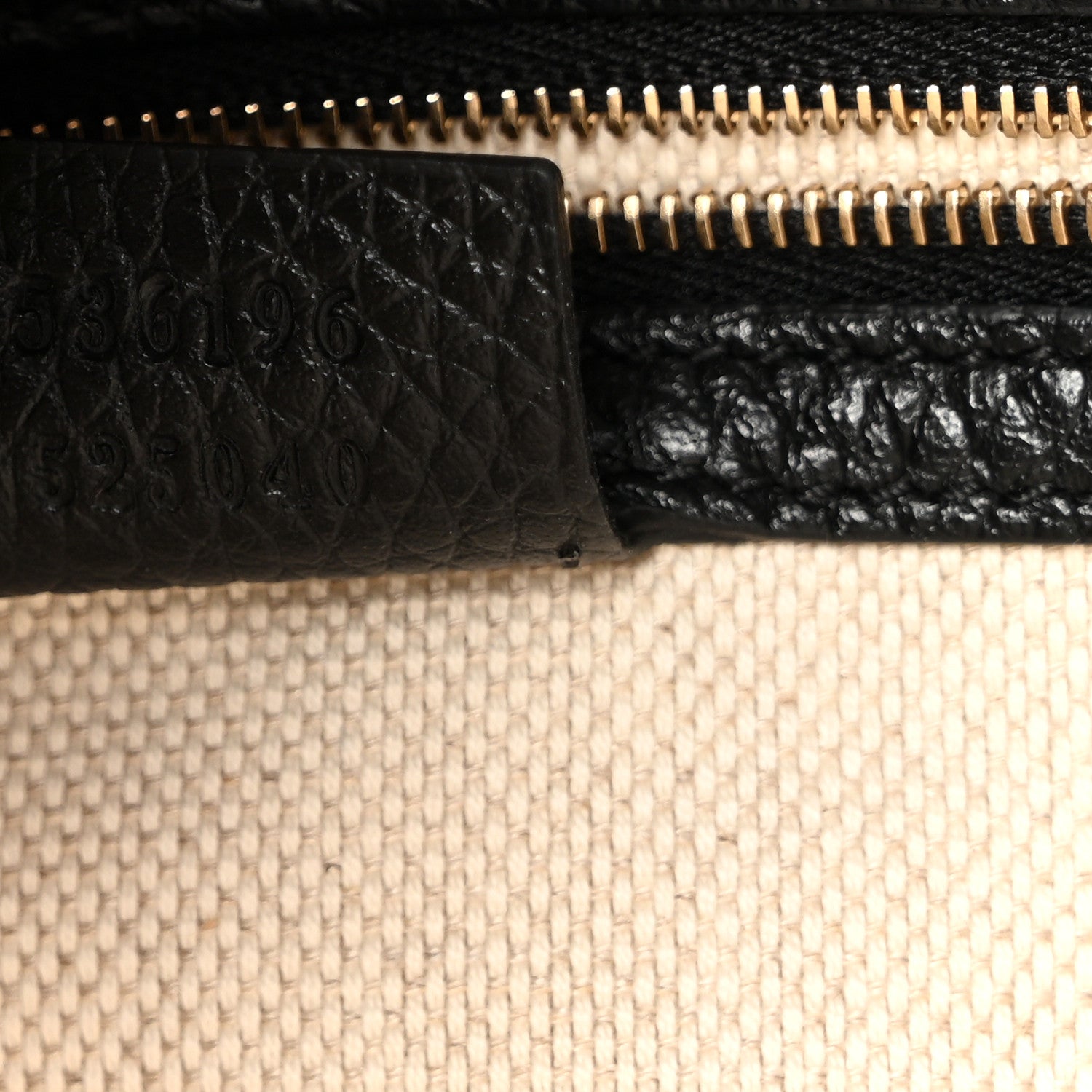 Gucci Pebbled Calfskin Medium Soho Chain Shoulder Bag Black 7 of 10