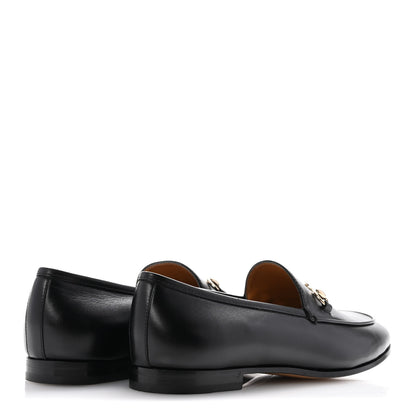 Gucci Calfskin Womens Jordaan Loafers 39 Black 5 of 11