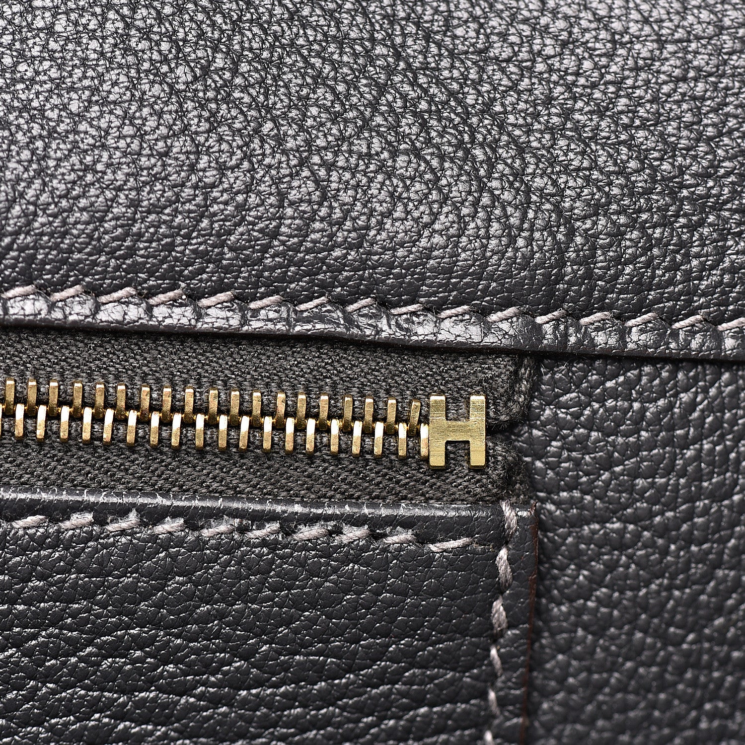 Hermes Taurillon Clemence Lizard Club Birkin 35 Etain Graphite 12 of 30
