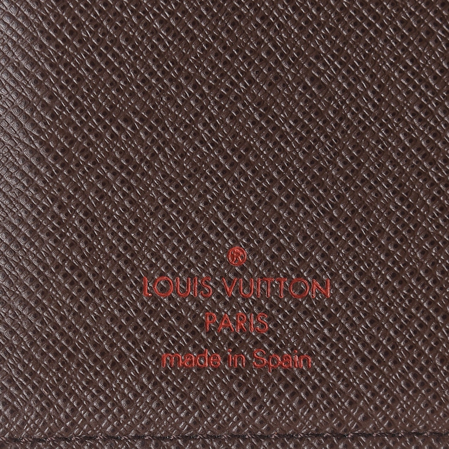 Louis Vuitton Damier Ebene Small Ring Agenda Cover 6 of 8
