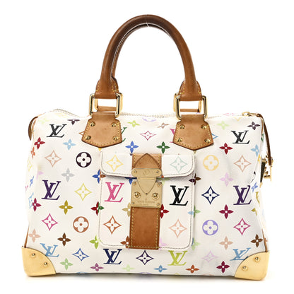 Louis Vuitton Monogram Multicolor Speedy 30 White 1 of 9