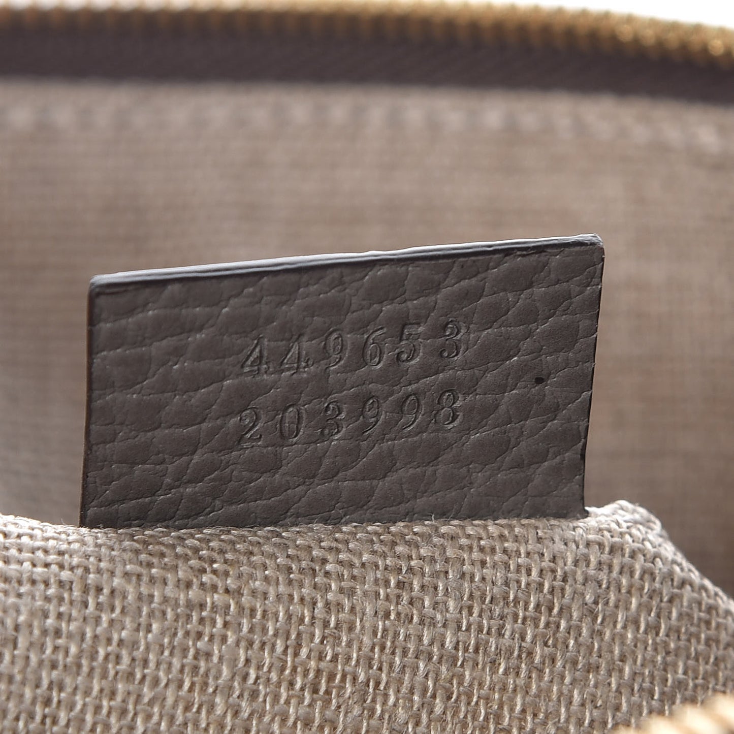 Calfskin Large Bamboo Clutch Grey
