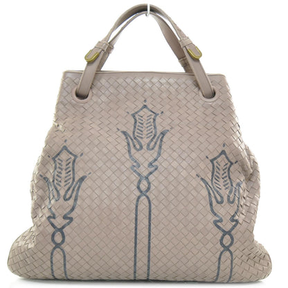Bottega Veneta Nappa Intrecciato Creta Print Tote Lavender 1 of 9