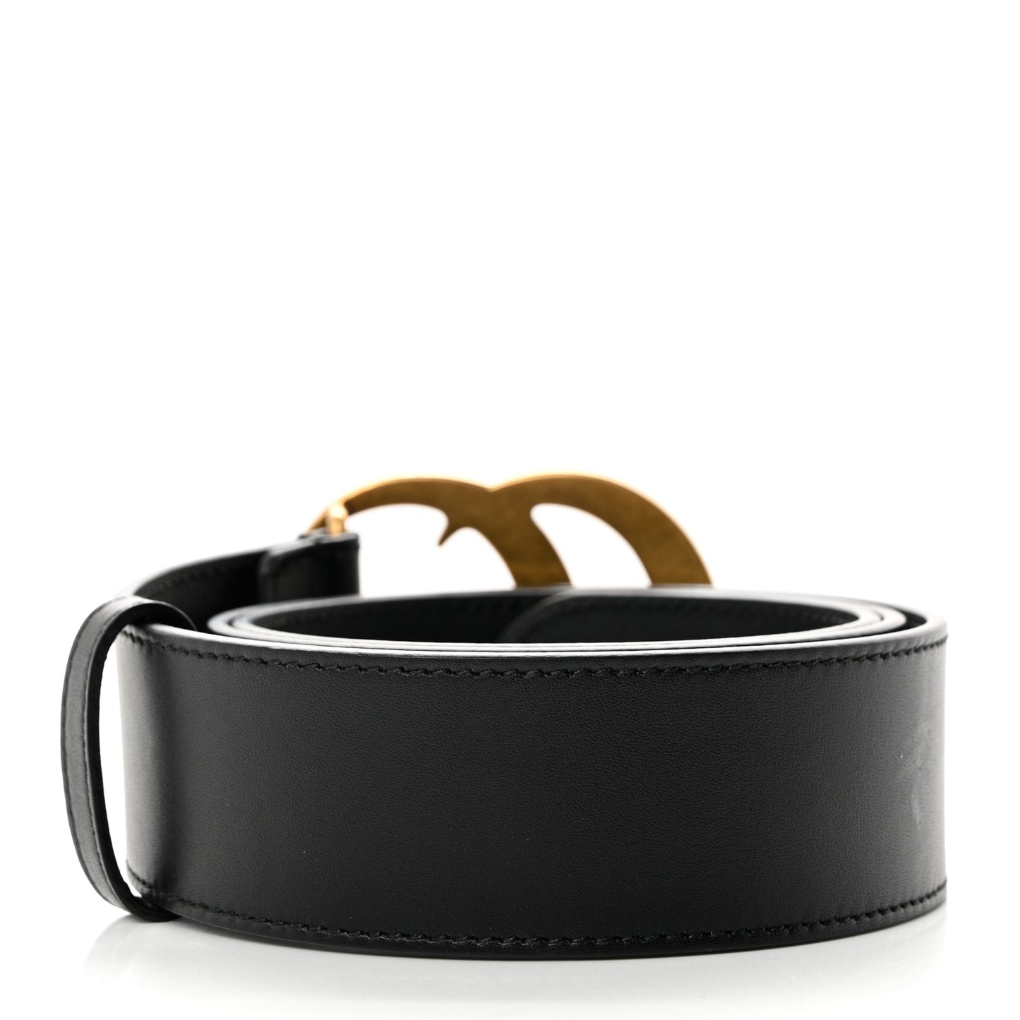 Calfskin Double G 40mm Belt 80 32 Black