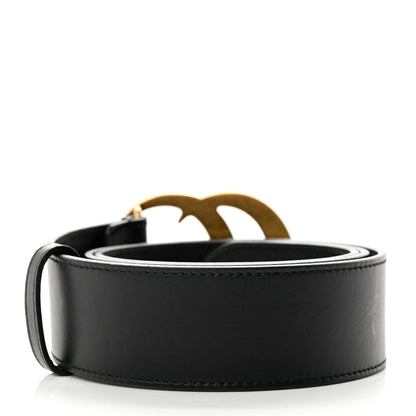 Gucci Calfskin Double G 40mm Belt 80 32 Black 2 of 5