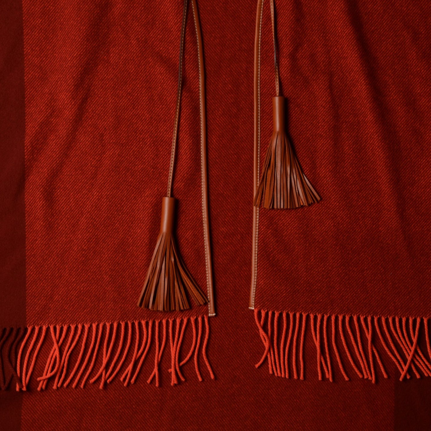 Merino Wool Cashmere Rocabar Poncho