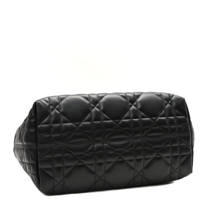 Christian Dior Calfskin Macrocannage Medium Toujours Black 5 of 11