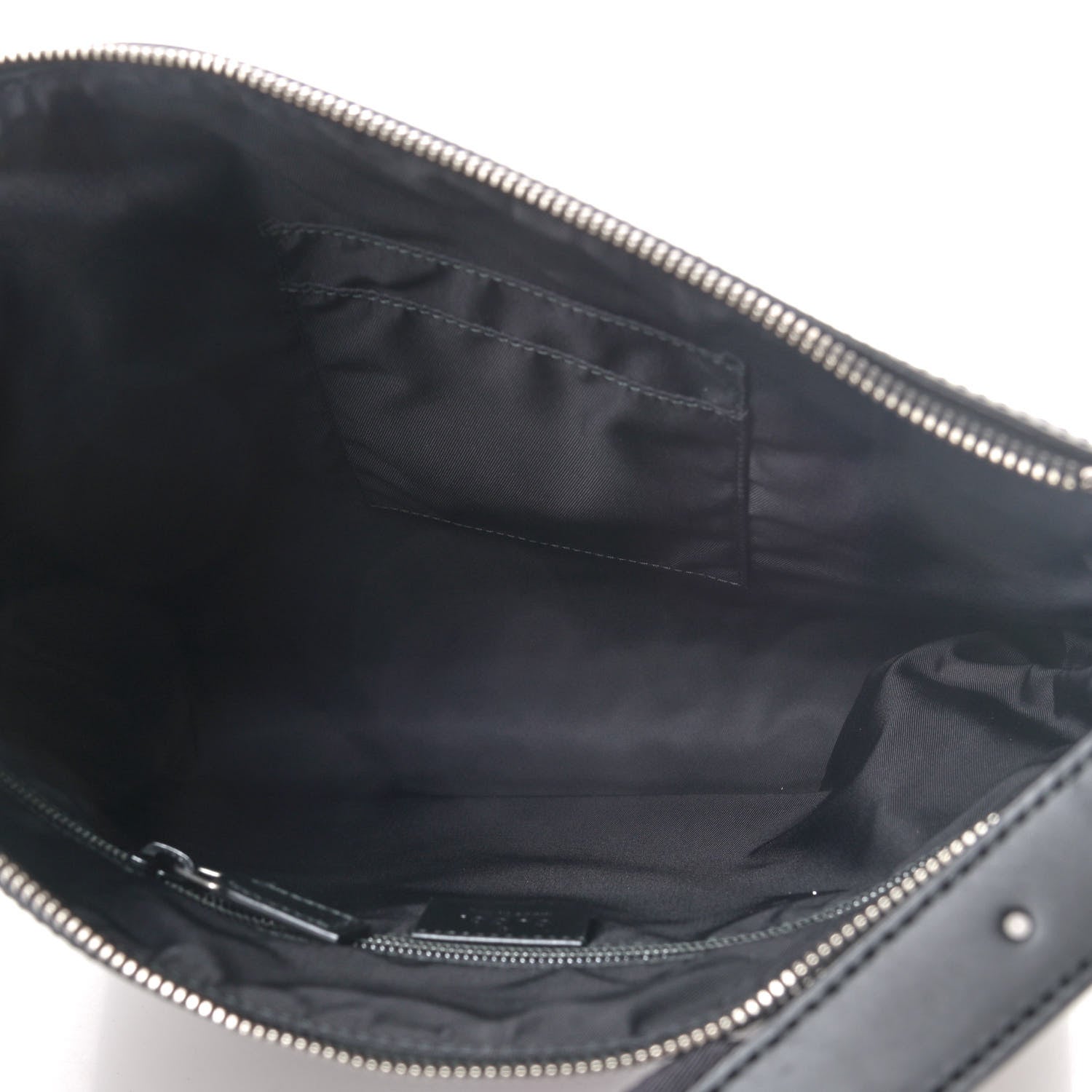 Gucci GG Supreme Monogram Web Messenger Bag Black 4 of 4