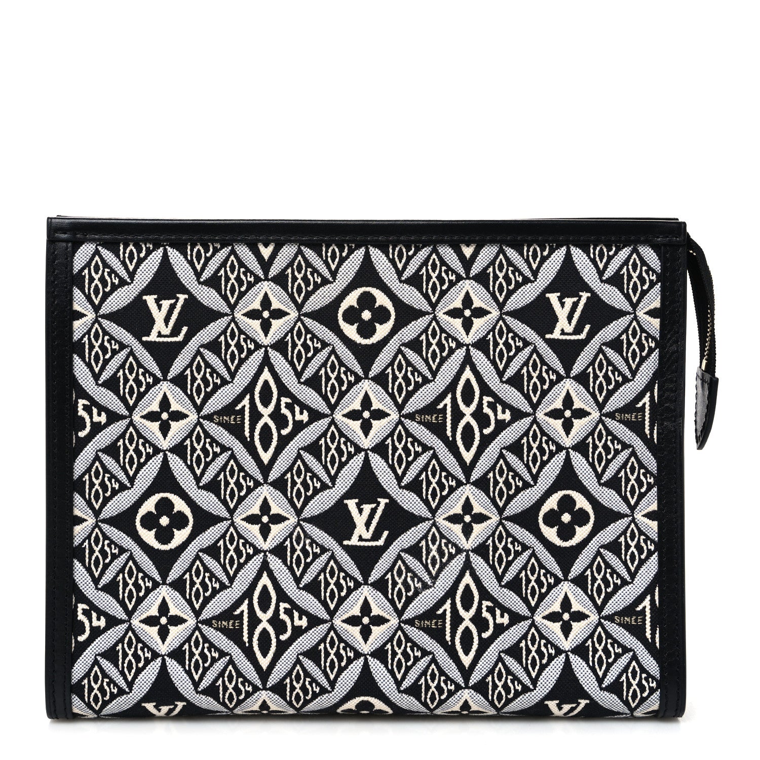 Louis Vuitton Jacquard Since 1854 Toiletry Pouch 26 Gray 1 of 7