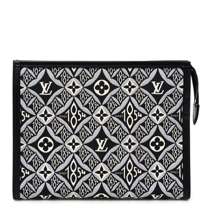 Louis Vuitton Jacquard Since 1854 Toiletry Pouch 26 Gray 1 of 7