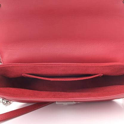 Louis Vuitton Calfskin New Wave Chain PM Scarlet 4 of 4