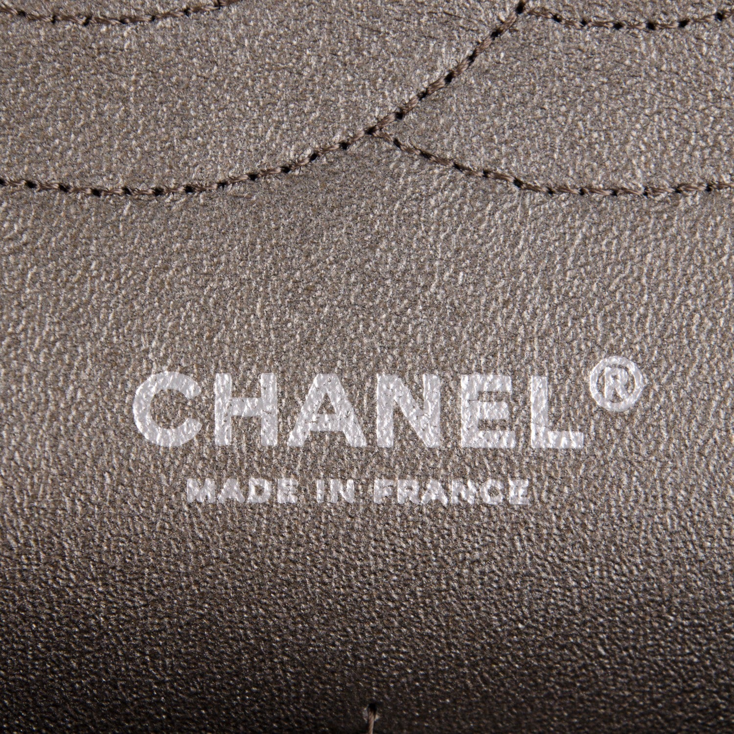 Chanel Metallic Lambskin Quilted Jumbo Double Flap Pewter 7 of 9